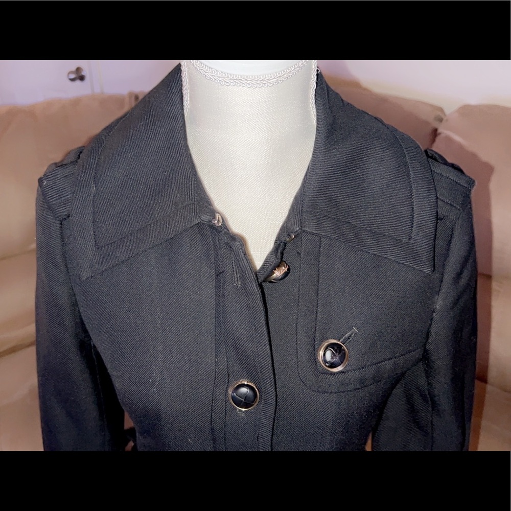 Tory Burch Wool Pea Coat View 5